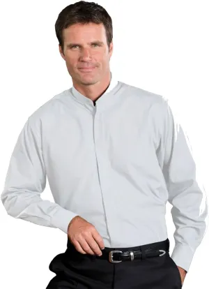 Edwards Men's Banded Collar Shirt