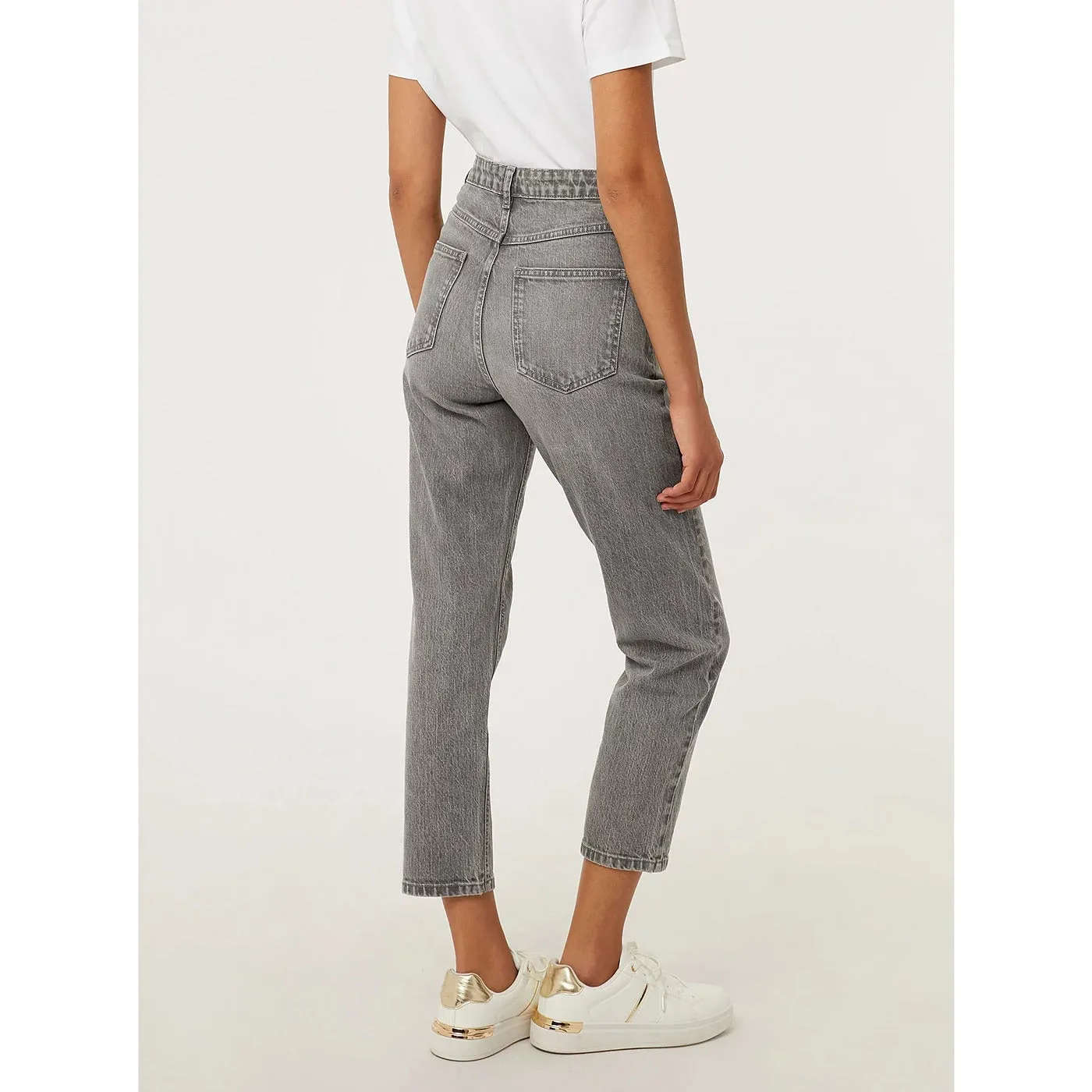 GRGE Grey Straight Leg Jeans