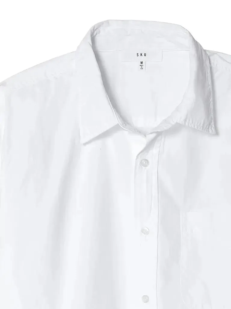 Poplin Standard Shirt- White