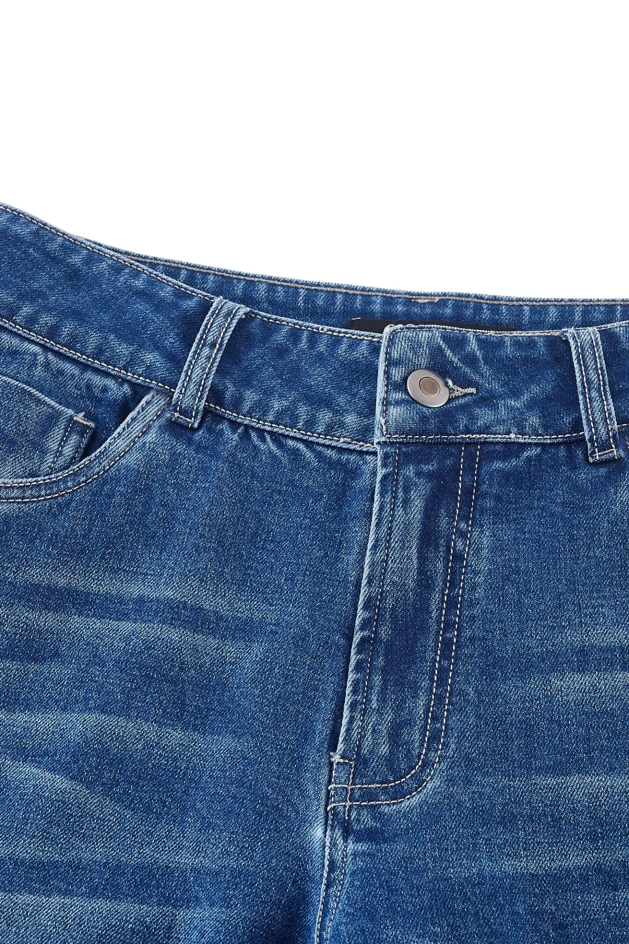 Roll up Straight Leg Jeans