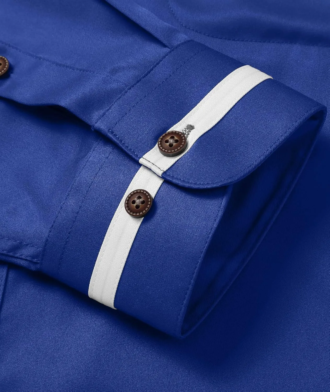SWISSWELL Mandarin Collar Dress Shirt for Men Clergy Shirt Collarless Button Down Business Casual Shirts