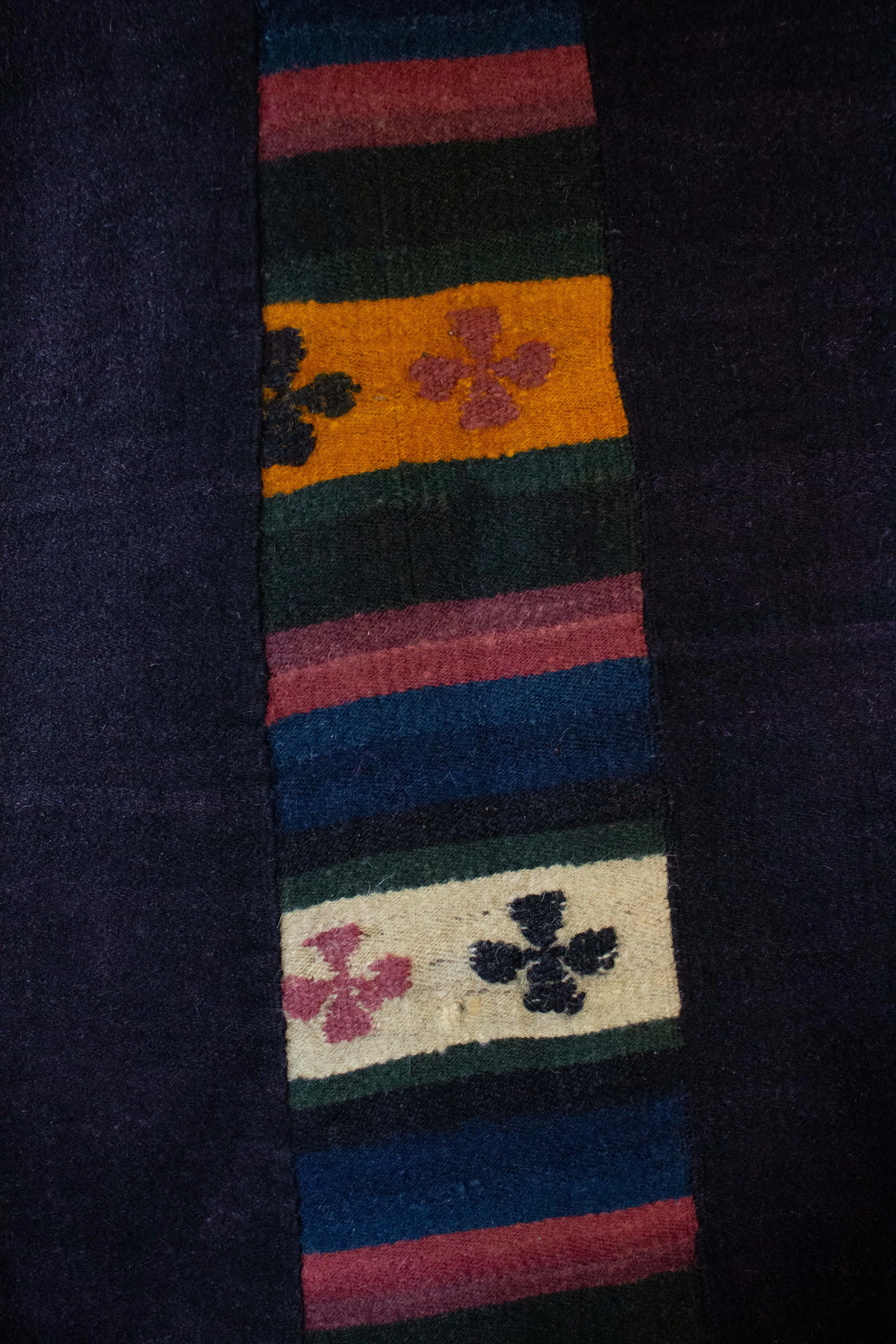 Tibetan Wool and Felt Vest