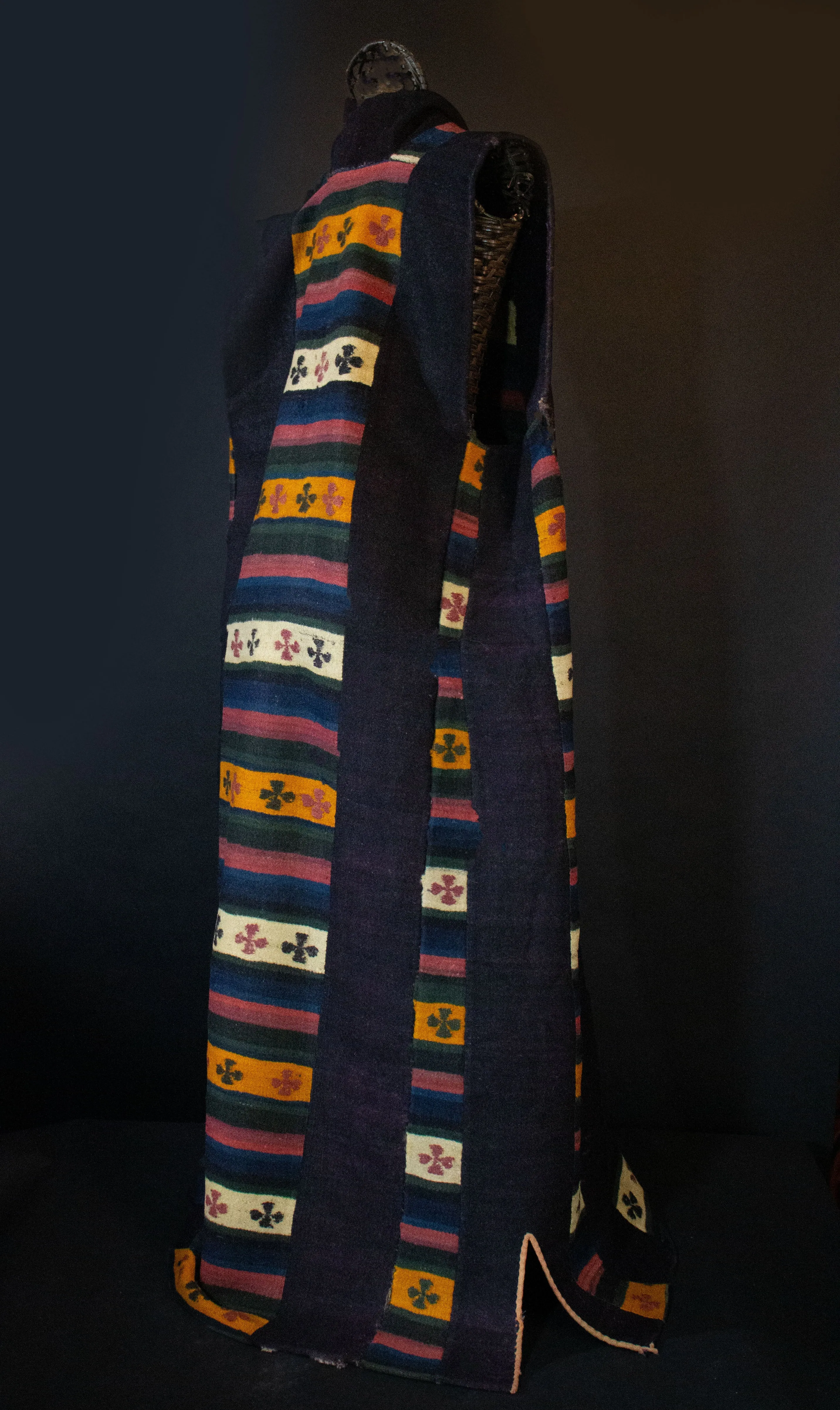 Tibetan Wool and Felt Vest