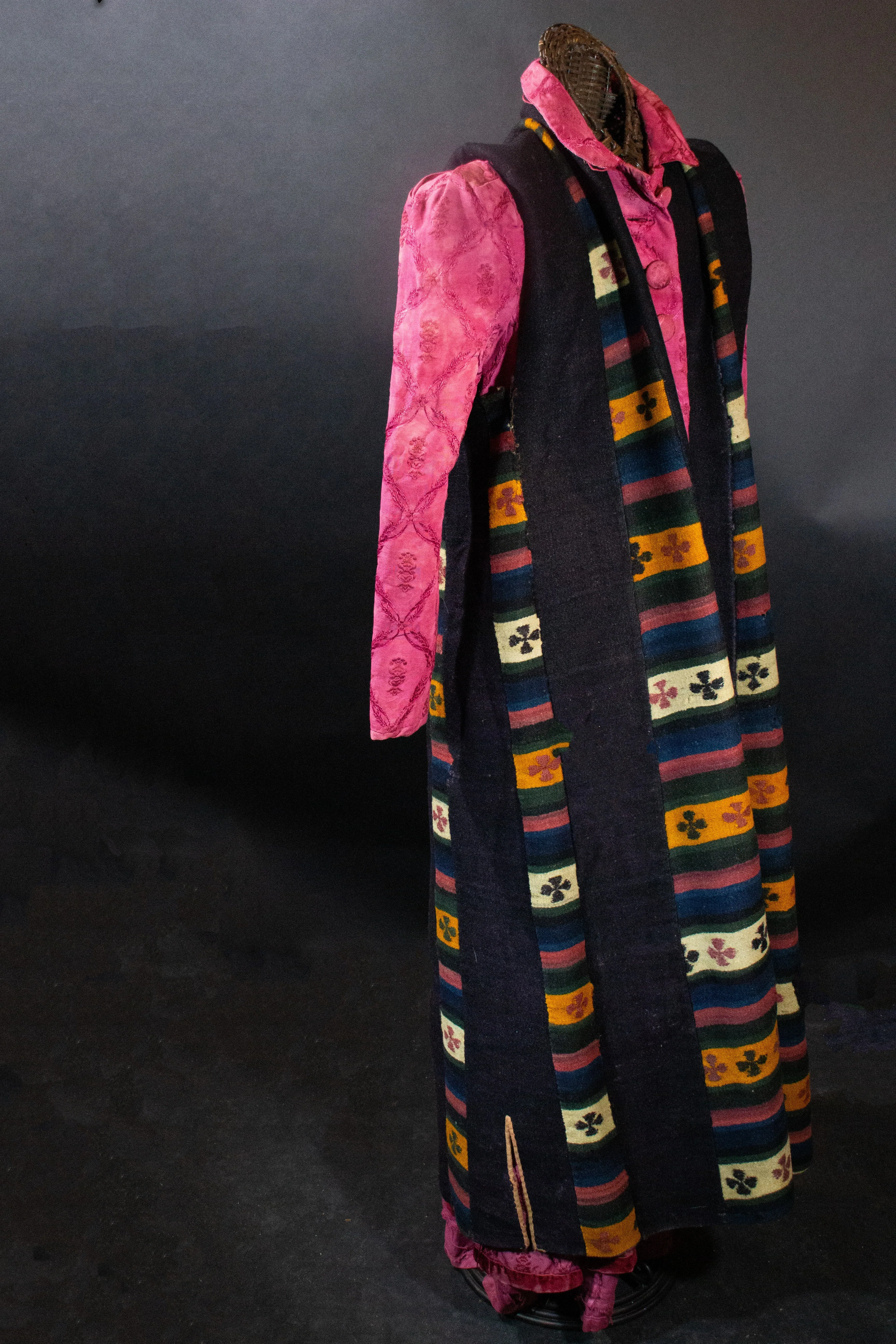 Tibetan Wool and Felt Vest