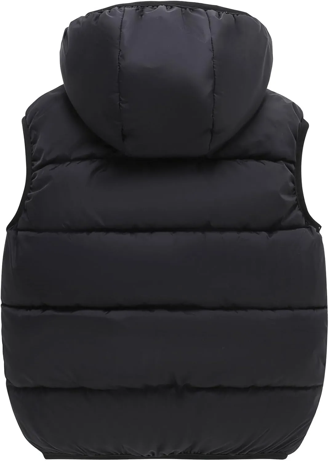 Toddler Winter Puffer Vest Fleece Hooded Sleeveless Jacket Padded Down Waistcoat Outwear for Baby Boys Girls