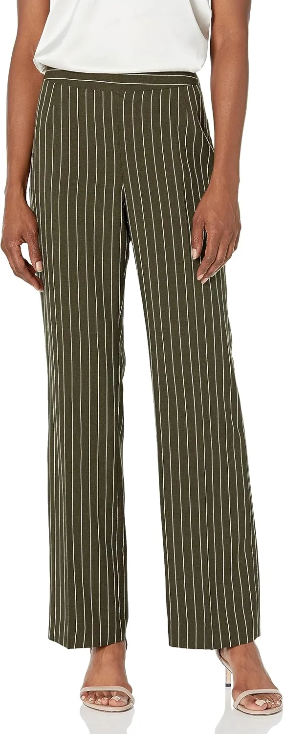 Women's Pinstripe 2 Button Jacket/Pant Suit